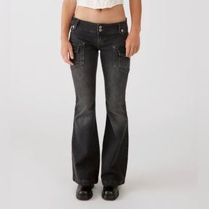 BDG Utility y2k Low Rise Black Jeans